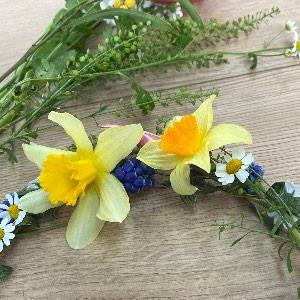 Carpet of Blue - Flower Crown Workshop