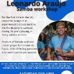 TAMBOR ARTIST SAMBA WORKSHOP