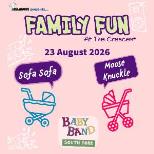 Family Fun w/ Sofa Sofa, Moose Knuckle + Baby Band