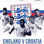 FREE DRINK WITH YOUR TICKET ENGLAND VS CROATIA