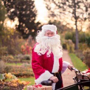 Father Christmas at Chelsea Physic Garden