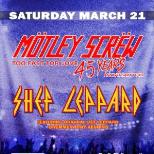 MOTLEY SCREW / SHEF LEPPARD
