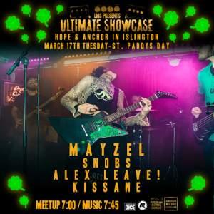 Gig & Drinks @ Hope and Anchor - MAYZEL (Ticketed)