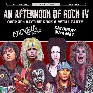 An Afternoon of Rock LONDON (Over 30s Only)