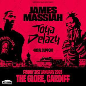 Toya Delazy, James Massiah & Local Support