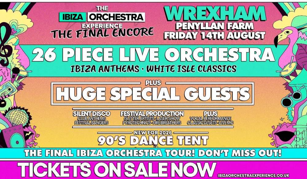 Ibiza Orchestra Experience - Wrexham 2026