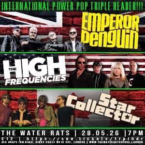 INTERNATIONAL POWER-POP TRIPLE-HEADER