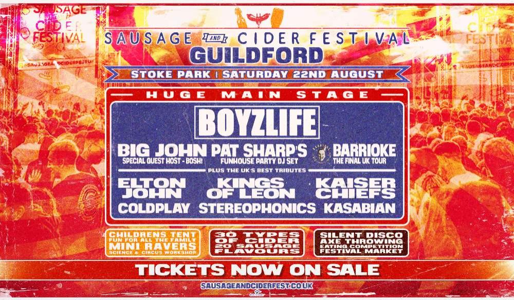 Sausage and Cider Festival - Guildford 2026