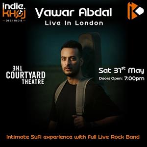 Intimate Sufi-Rock Live Music Night with Yawar Abdal Intimate Sufi-Rock Live Music Night with Yawar Abdal