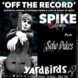 SPIKE (QUIREBOYS) - ROCK N ROLL STORYTELLER