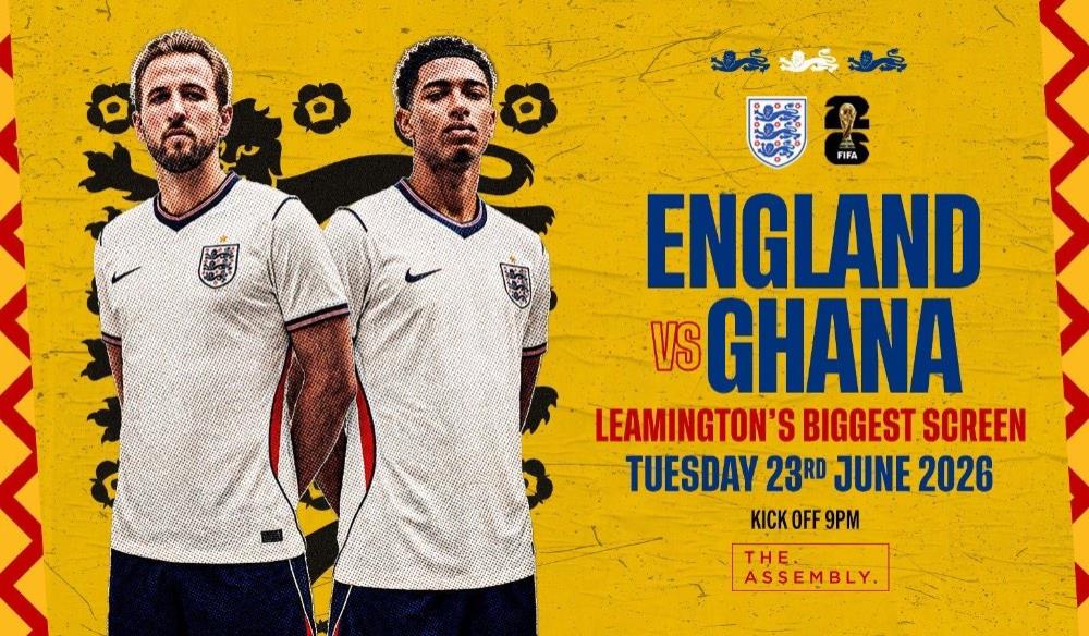 ENGLAND VS GHANA - FREE ENTRY TICKETS