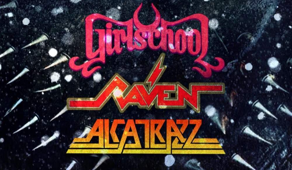 Girlschool + Raven + Alcatrazz + Airforce