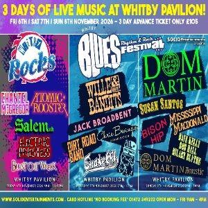 Whitby Blues, Rhythm & Rock Festival - 3 Day Admission