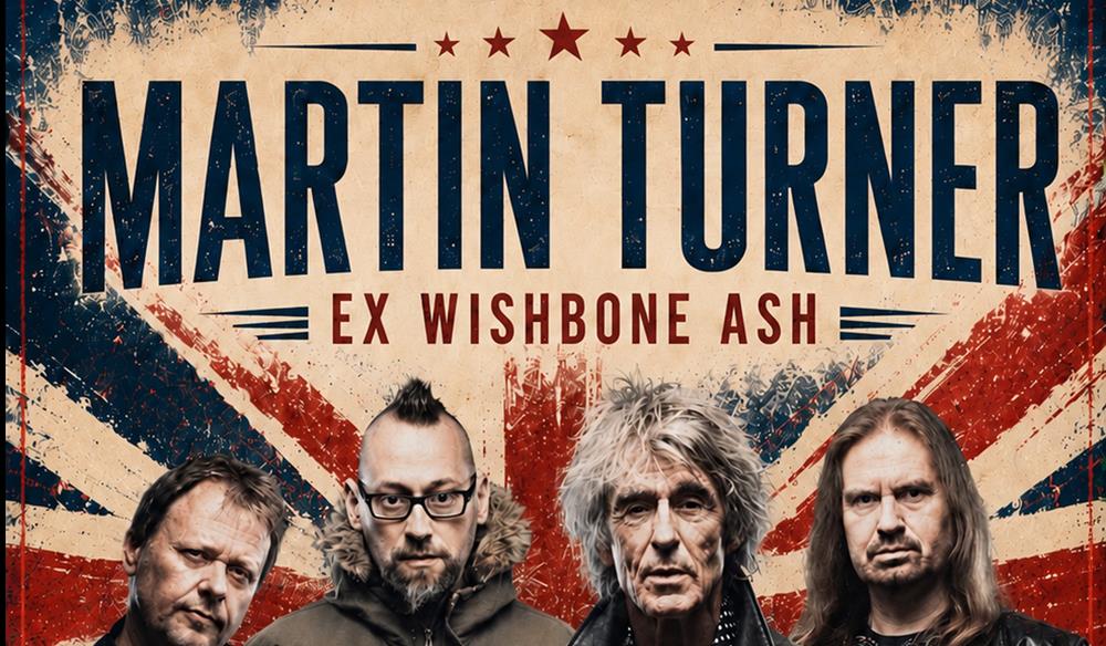Martin Turner Ex Wishbone Ash