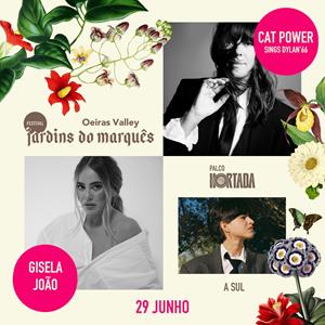 FEST JARDINS DO MARQUÊS - CAT POWER - GISELA JOÃO FEST JARDINS DO MARQUÊS - CAT POWER - GISELA JOÃO