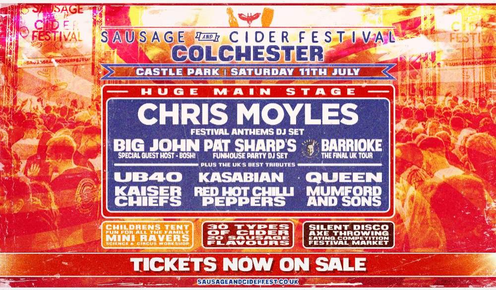 Sausage and Cider Festival - Colchester 2026