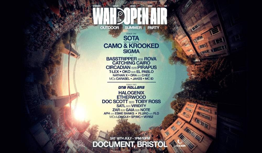WAH Open Air w/ Sota, Camo & Krooked, SIGMA & more