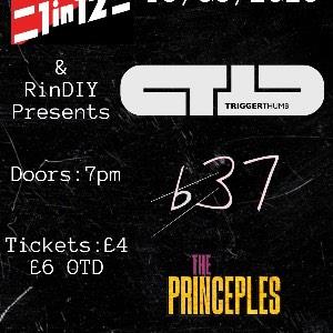TRIGGER THUMB + SUPPORTS FLAT37 & THE PRINCEPLES