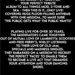 The Moderators -  All things mod, 2-tone ska