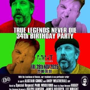 Back to Basics: 34th Birthday Party