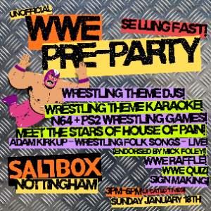 Unofficial WWE Live Pre-party