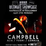 London Music Ultimate Showcase: Campbell