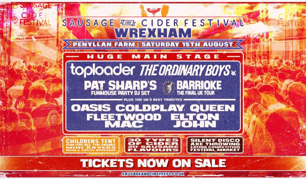 Sausage and Cider Festival - Wrexham 2026