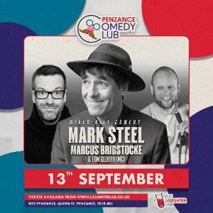 Mark Steel, Marcus Brigstocke & Tom Glover