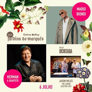 FEST JARDINS DO MARQUÊS - MARIO BIONDI - HERMAN JOSÉ FEST JARDINS DO MARQUÊS - MARIO BIONDI - HERMAN JOSÉ