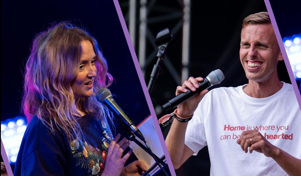Harry Baker and Hollie McNish