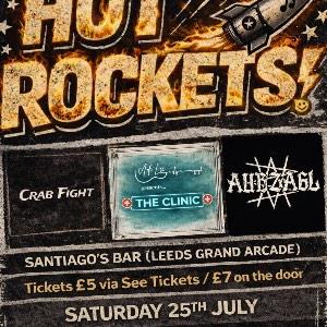 Hot Rockets! Gig Night Santiago's 25th July
