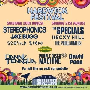 See Tickets - Hardwick Festival Tickets and Dates