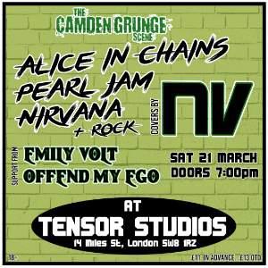 The Camden Grunge Scene: Cover night