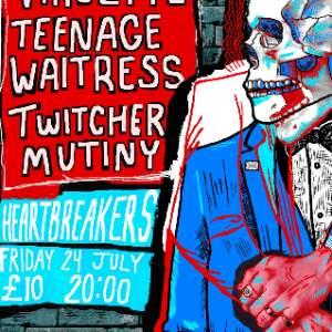 VIRUETTE, TEENAGE WAITRESS & TWITCHER MUTINY