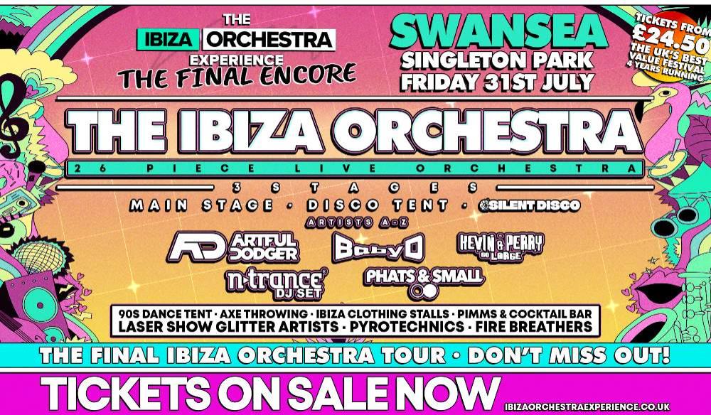 Ibiza Orchestra Experience - Swansea 2026
