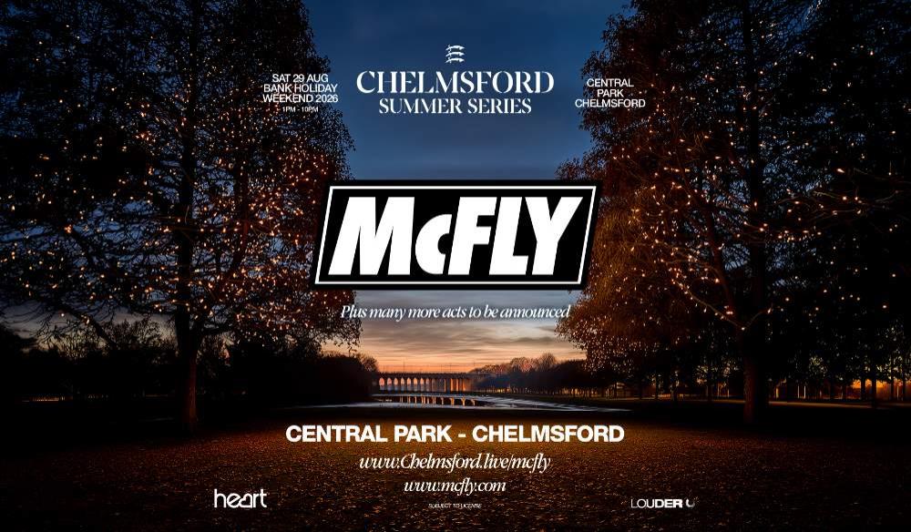 Chelmsford Summer Series 2026: Mcfly
