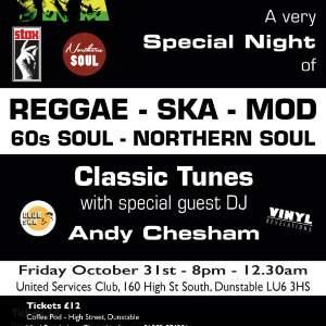 A very special night of Ska, Reggae and Soul A very special night of Ska, Reggae and Soul
