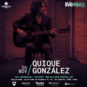 Quique González - Mallorca Live Nights