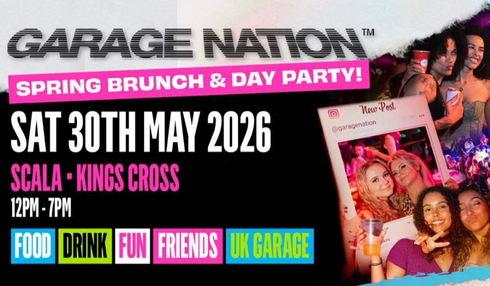 GARAGE NATION - SPRING BRUNCH & DAY PARTY