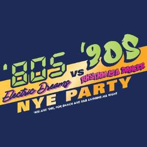 ELECTRIC DREAMS VS RHYTHM IS A DANCER NYE PARTY