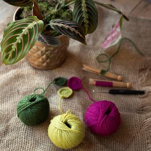 Glasshouse Botanical Amigurumi Crocheting Workshop