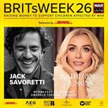 Jack Savoretti with Katherine Jenkins