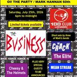 Oi! The Party - Mark Hannan's 60th Birthday Gig