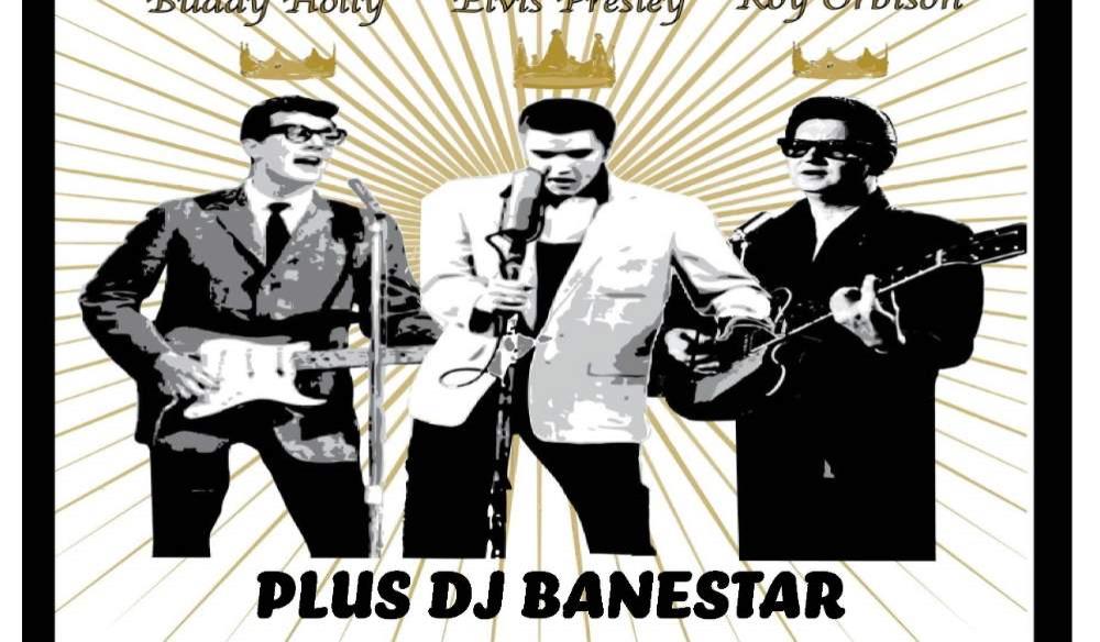 We Three Kings of Rock N Roll with Live Band