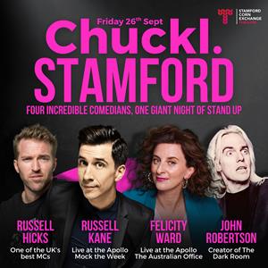 Chuckl. Stamford With Russell Kane Chuckl. Stamford With Russell Kane