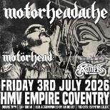 Motorheadache UK + Special Guests The Rooters