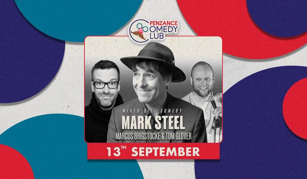 Mark Steel, Marcus Brigstocke & Tom Glover
