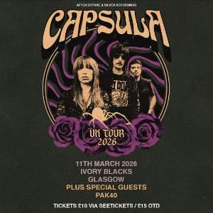 CAPSULA + PAK40 AT IVORY BLACKS