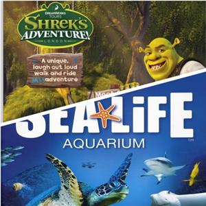 Coach + Sea Life & Shrek's Adventure - Mid Essex