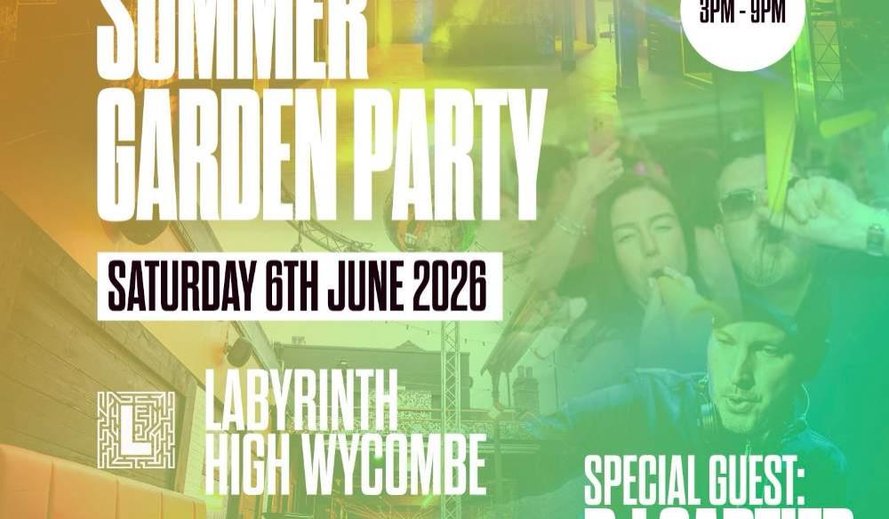 GARAGE NATION SUMMER GARDEN PARTY
